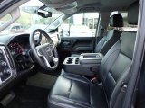 2016 GMC Sierra 2500HD SLT Crew Cab 4x4 Jet Black Interior