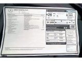 2020 Mercedes-Benz GLB 250 Window Sticker