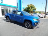 2021 Chevrolet Colorado Bright Blue Metallic