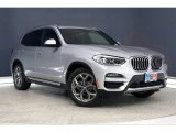 2021 BMW X3 Glacier Silver Metallic