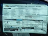 2021 Chevrolet Colorado Z71 Crew Cab 4x4 Window Sticker