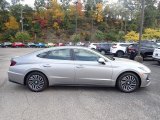 2020 Shimmering Silver Pearl Hyundai Sonata SEL Hybrid #139676905