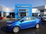 2017 Kinetic Blue Metallic Chevrolet Sonic LS Sedan #139676881