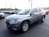 2020 Satin Steel Metallic Chevrolet Traverse LT AWD #139676868