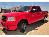 2007 Bright Red Ford F150 STX SuperCab #13890383