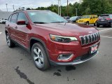 2021 Velvet Red Pearl Jeep Cherokee Limited 4x4 #139691959