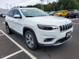 2021 Bright White Jeep Cherokee Limited 4x4 #139691955