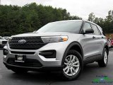 2020 Iconic Silver Metallic Ford Explorer 4WD #139691928