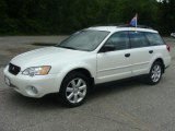 2006 Satin White Pearl Subaru Outback 2.5i Wagon #13895373