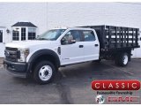 2018 Oxford White Ford F550 Super Duty XL Crew Cab 4x4 Chassis #139709010