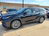 2021 Midnight Black Metallic Toyota Highlander Hybrid Platinum AWD #139720571