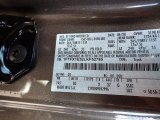 2020 F150 Color Code for Stone Gray - Color Code: D1