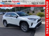 Super White Toyota RAV4 in 2021