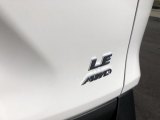 2021 Toyota RAV4 LE AWD Marks and Logos