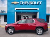 2020 Cajun Red Tintcoat Chevrolet Traverse LT #139738510