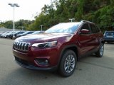 2021 Velvet Red Pearl Jeep Cherokee Latitude Lux 4x4 #139738420