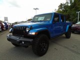 2021 Hydro Blue Pearl Jeep Gladiator Willys 4x4 #139738415
