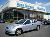 2005 Satin Silver Metallic Honda Civic Value Package Coupe #13937656