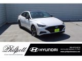 2021 Hyper White Hyundai Sonata SEL Plus #139752608