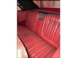 1963 Ford Galaxie 500/XL Convertible Rear Seat