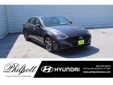 2021 Portofino Gray Hyundai Sonata SEL Plus #139752609