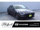 2021 Portofino Gray Hyundai Sonata SEL Plus #139759521