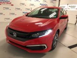 2020 Rallye Red Honda Civic LX Sedan #139759435