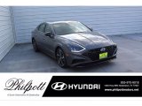 2021 Hampton Gray Hyundai Sonata SEL Plus #139759520