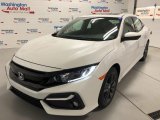 2020 Platinum White Pearl Honda Civic EX Hatchback #139759432