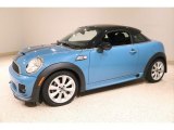 2013 Mini Cooper S Coupe Front 3/4 View