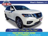 Pearl White Tricoat Nissan Pathfinder in 2019