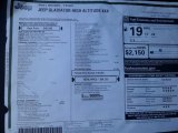 2021 Jeep Gladiator High Altitude 4x4 Window Sticker
