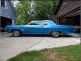 1969 LeMans Blue Chevrolet Impala SS Sport Coupe #139773510