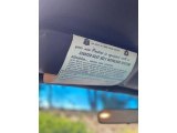 1974 Pontiac Firebird Formula 350 Info Tag