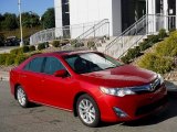 Barcelona Red Metallic Toyota Camry in 2013