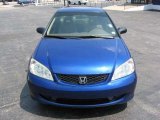 2005 Fiji Blue Pearl Honda Civic LX Coupe #13896766