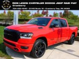 2021 Flame Red Ram 1500 Big Horn Crew Cab 4x4 #139773341