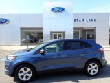 2019 Blue Metallic Ford Edge SE AWD #139788719