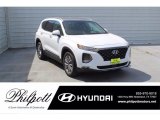 2020 Quartz White Hyundai Santa Fe Limited #139788642