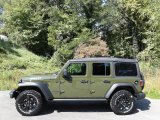 2021 Sarge Green Jeep Wrangler Unlimited Willys 4x4 #139801917
