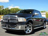 2018 Brilliant Black Crystal Pearl Ram 1500 Laramie Crew Cab 4x4 #139801908