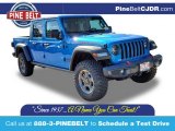 2021 Hydro Blue Pearl Jeep Gladiator Rubicon 4x4 #139819168