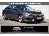 2017 Sonic Gray Pearl Honda Civic LX Sedan #139819231