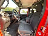 2021 Jeep Wrangler Unlimited Willys 4x4 Front Seat