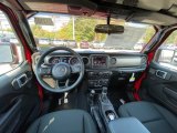 2021 Jeep Wrangler Unlimited Willys 4x4 Black Interior