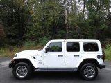 2021 Bright White Jeep Wrangler Unlimited Sahara 4x4 #139837765