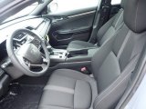 2020 Honda Civic EX Hatchback Black Interior