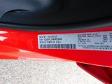 2021 1500 Color Code for Flame Red - Color Code: PR4