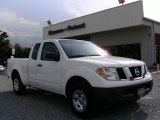 2007 Avalanche White Nissan Frontier XE King Cab #13883567