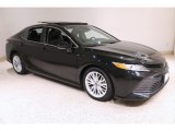 2019 Midnight Black Metallic Toyota Camry XLE #139848614